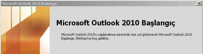 Microsoft Outlook 2010 Email kurulumu